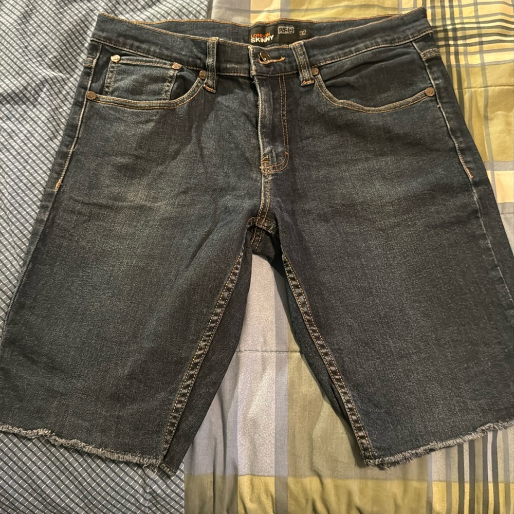 London Skinny RSQ Jean Shorts